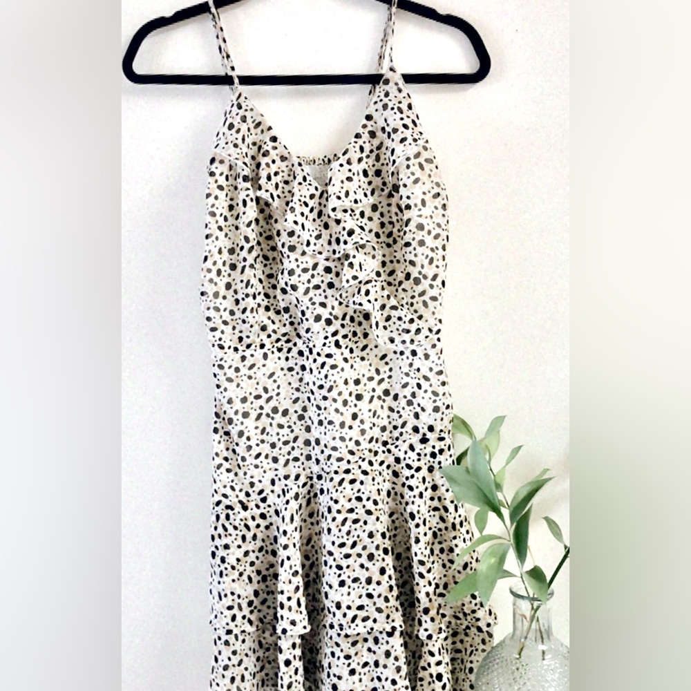 Japna Tan Colored Polka Dot Romper size XL